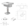 Kẹp Giữa Tấm Pin 30mm 2